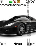 Black Sport Car tema screenshot