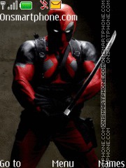 Deadpool tema screenshot