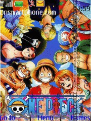 One Piece theme screenshot