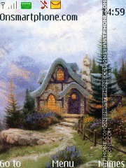 Thomas Kinkade es el tema de pantalla