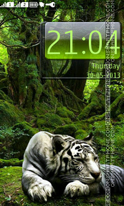 White Tiger theme screenshot