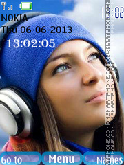 Скриншот темы I love music