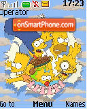 Totally Simpsons tema screenshot