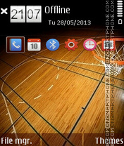 Basketball 2014 tema screenshot