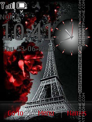 Paris tema screenshot