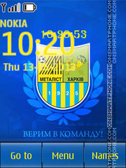 Metalist Kharkov theme screenshot