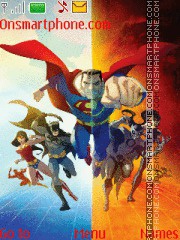 Скриншот темы Justice League