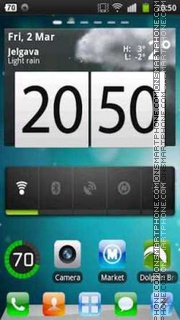 iPhone 5 Theme es el tema de pantalla