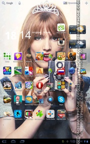 Bella Thorne tema screenshot