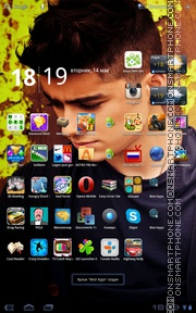 Zayn Malik theme screenshot