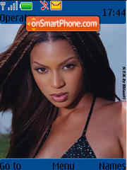 Beyonce Knowles 05 theme screenshot