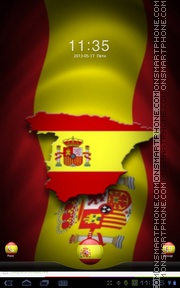 Spain Locker es el tema de pantalla