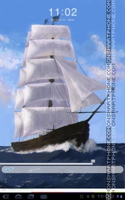 Скриншот темы Sea Ship