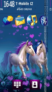 Two Horses tema screenshot