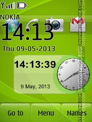 Green Nokia Ultimate tema screenshot