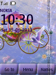 Cinderella tema screenshot