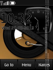 Musical Clock es el tema de pantalla