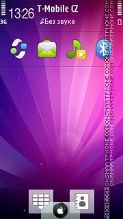 Mac OSX Apple tema screenshot