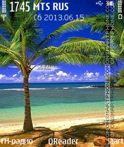 Tropics theme screenshot