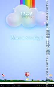 Have a nice day 01 es el tema de pantalla