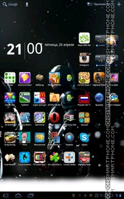 The Dark Knight Rises Live Wallpaper theme screenshot