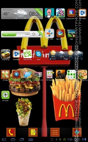 Mcdonalds 01 theme screenshot