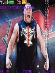 WWE Brock Lesnar es el tema de pantalla