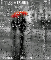 Rain tema screenshot