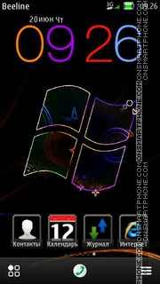 Скриншот темы Windows