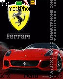 Скриншот темы Ferrari