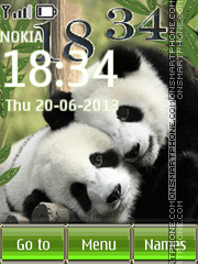 Pandas theme screenshot