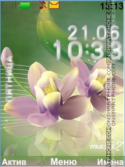 The ease of flowers Theme-Screenshot