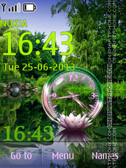 Lotus tema screenshot