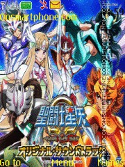 Capture d'écran Saint Seiya Omega thème