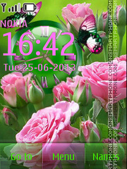 Roses tema screenshot