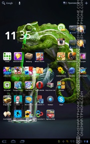 Chameleon 02 theme screenshot