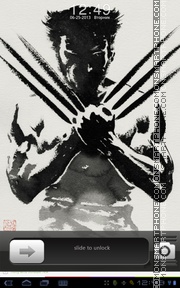 Capture d'écran Wolverine 14 thème