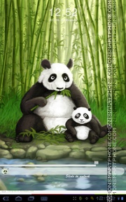 Capture d'écran Panda 15 thème