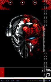 DJ Immortal theme screenshot