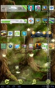 Forest 04 tema screenshot