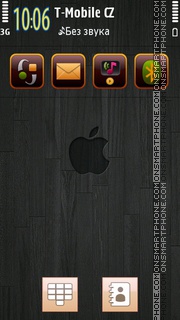 Apple Black tema screenshot