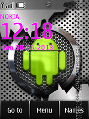 Android tema screenshot