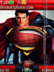 Man of Steel - Superman tema screenshot