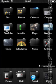 Black Touch 01 theme screenshot