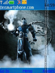 Скриншот темы Sub - Zero - Mortal Kombat