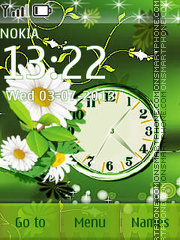 Daisies tema screenshot