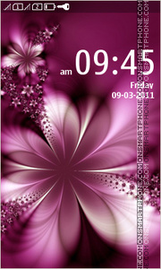 Abstract Flower 03 theme screenshot