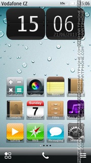 iPhone 09 tema screenshot