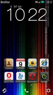 Color tema screenshot