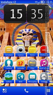 Powerslave tema screenshot